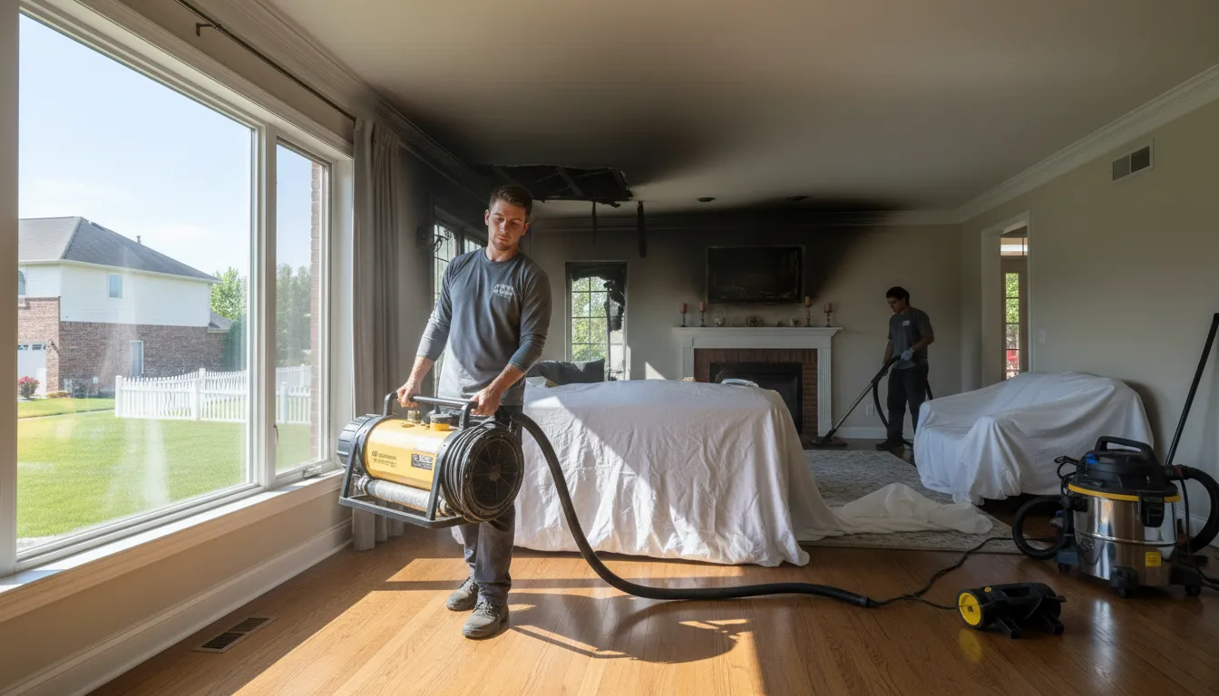 Trusted Smoke Damage Cleanup for Byron Homes & Businesses